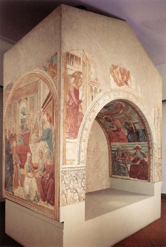 GOZZOLI, Benozzo Shrine of the Visitation dfg oil painting picture